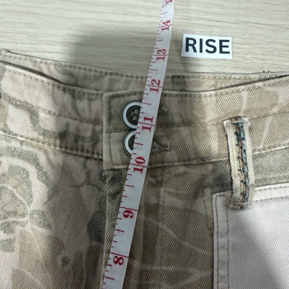 Anthropologie Pilcro The Camp Wanderer Patchwork Pants Size 30 Womens Boho Artsy - Picture 15 of 16